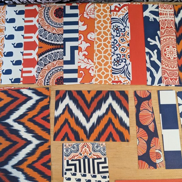 Blue & Orange Card Making Kit - Picture 3 of 4